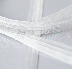 Тесьма шторная прозрачная