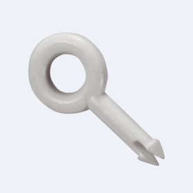 Направляющая лески в ниж.карниз (ГКС), белая